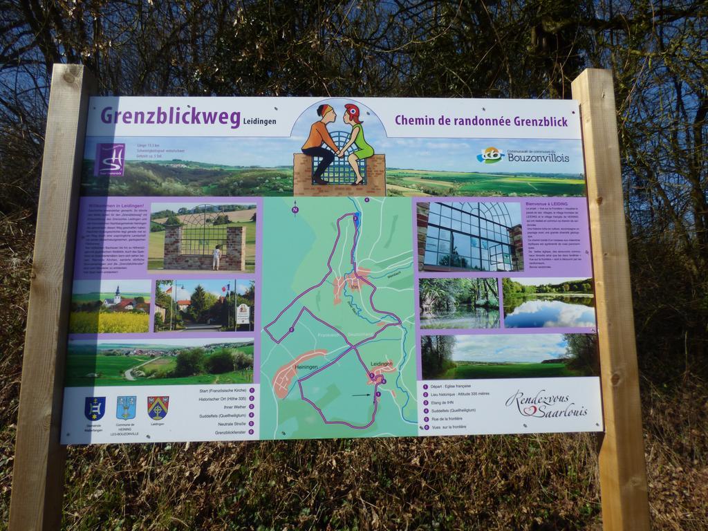 Gite "Vue Sur La Frontiere" Heining-les-Bouzonville Экстерьер фото